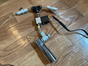 1つのCO2システムを2つの水槽に分岐させ自動化する!接続/設定編